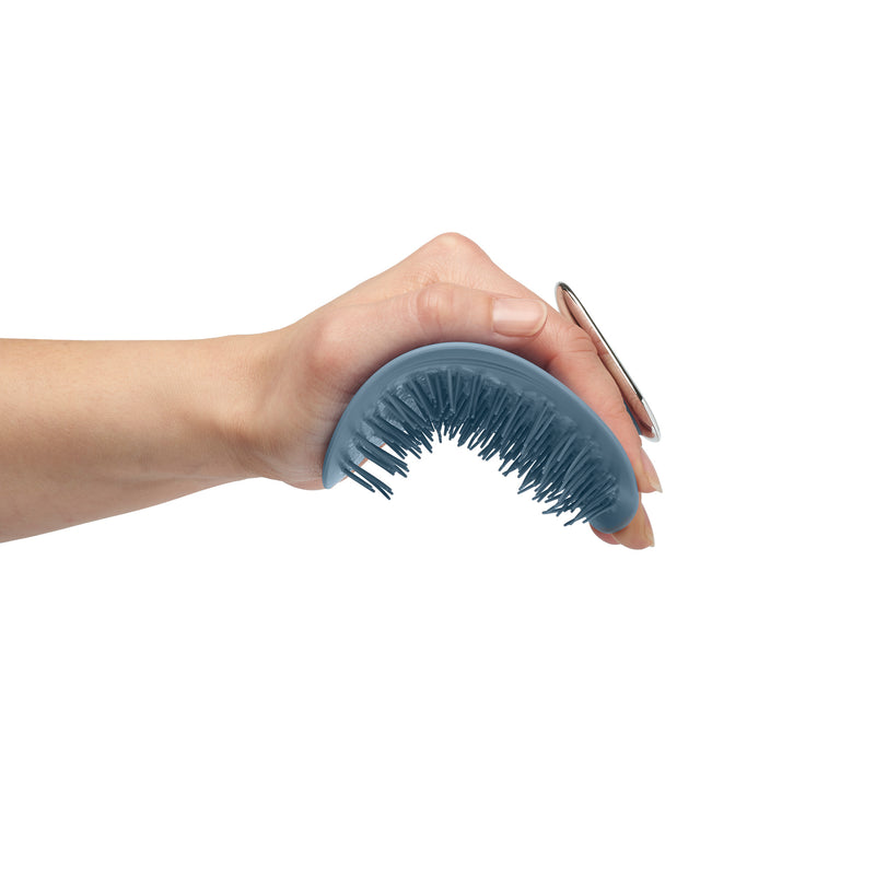 Manta Healthy Hair Brush  - Blue Mirror