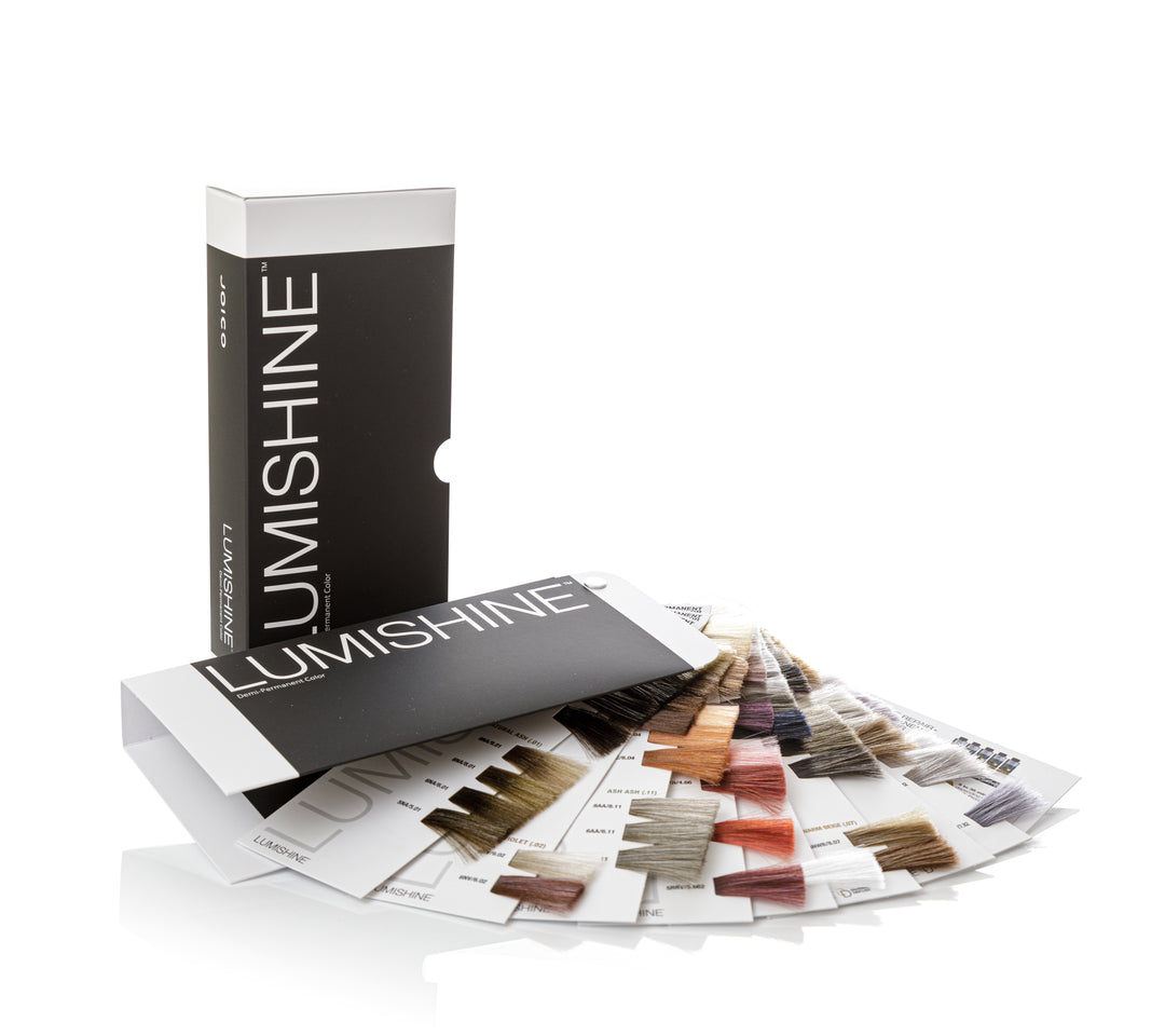 JOICO Lumishine hot color swatch book