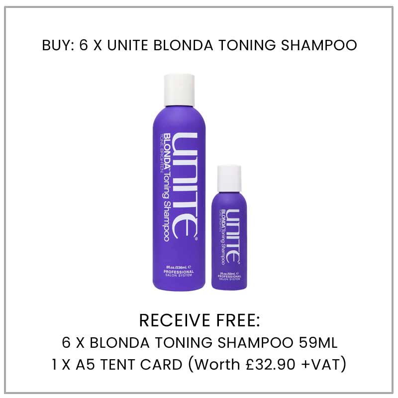 BLONDA Toning Shampoo Promotion